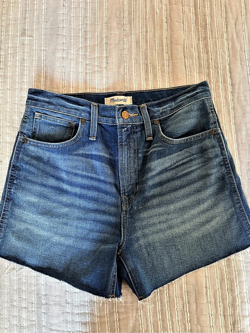 Madewell The Perfect Jean Short Denim Jean Shorts Waist 27